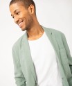 Veste de costume homme en lin mélangé[MISSING]